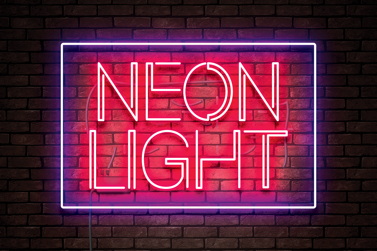 Neon Light, a Sans Serif Font by Majelis Font (Photo 1 of 5)