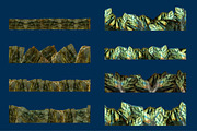 Gemstone Borders - Labradorite, an Object Graphic by Turning Moss (Thumbnail 5 of 6)