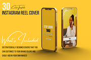 30 Instagram Reel Cover, a Social Media Template by Kay Designs (Thumbnail 6 of 6)