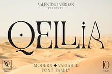 Qellia - Variable Font Family