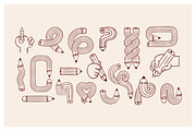 Fun Back to School Doodle Set, an Illustration by Marish (Thumbnail 7 of 9)