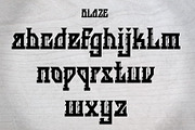 BLAZE, a Blackletter Font by EN86-21 (Thumbnail 7 of 8)