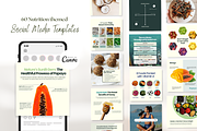 Nutrition Post Template Set I Canva, a Social Media Template by The Social Stuff (Thumbnail 1 of 12)