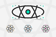 Atom Logo, a Branding & Logo Template by MAOV (Thumbnail 2 of 5)