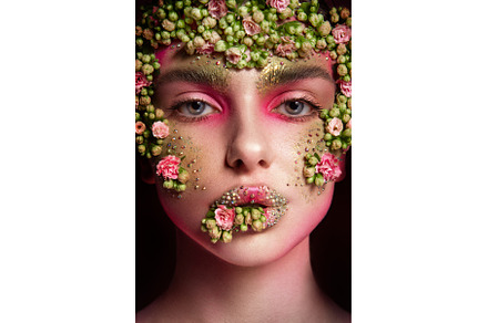 Beautiful romantic young woman with, a Beauty & Fashion Photo by korabkova