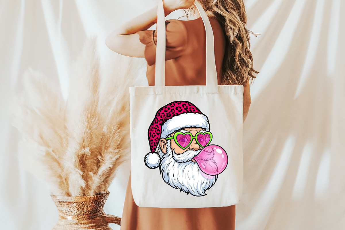 Funny Pink Santa Face Png, an Illustration by Designworld (Photo 5 of 5)