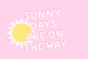 Sunny Days Font Duo, a Sans Serif Font by Miss Tiina (Thumbnail 3 of 5)