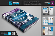 Clean Corporate Annual Report_V7, a Brochure Template by Layout Design (Thumbnail 1 of 6)