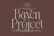 Milkon Elegant Serif Font, a Serif Font by Perfectype (Thumbnail 2 of 8)