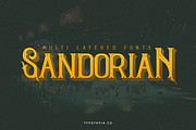 Sandorian Multi Layered Fonts, a Font by edukka (Thumbnail 1 of 12)