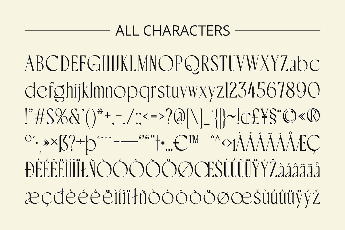 CS Calory – Elegant Font, a Serif Font by Craft Supply Co. (Photo 8 of 8)