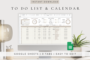 To-Do List & Calendar Template, a Templates & Theme by BRANDcontent