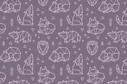 Gold Geometric Patterns, a Pattern Graphic by PenguinHouse (Thumbnail 4 of 10)