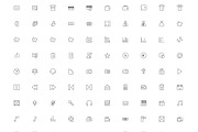 User Interface Outline Vector Icons, an Outline Icon by Creative Stall (Thumbnail 2 of 5)