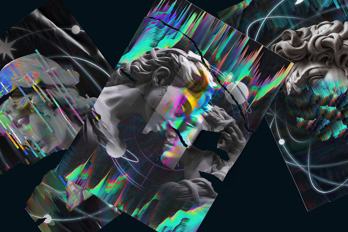 GLITCH SCULPTURES COLLECTION, an Object Graphic by Natali Batu (Photo 3 of 20)