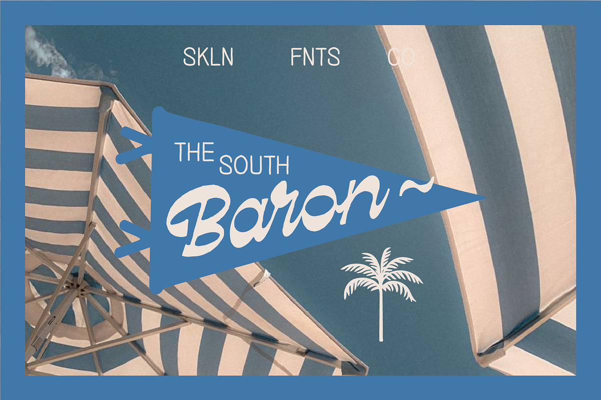 SFC South Baron, a Script Font by Skilline Supply Co. (Photo 6 of 7)