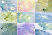 Soft Glitter Watercolor Backgrounds, a Background Graphic by eclosque (Thumbnail 22 of 28)