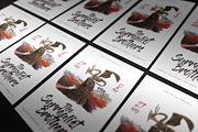Watercolor Mountain Dragon Flyer, a Flyer Template by ashenterprise (Thumbnail 4 of 5)