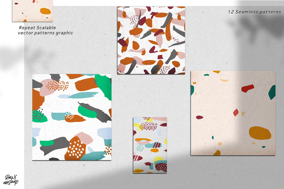abstract Raws pattern, a Pattern Graphic by Graphx.unsleep (Photo 1 of 6)