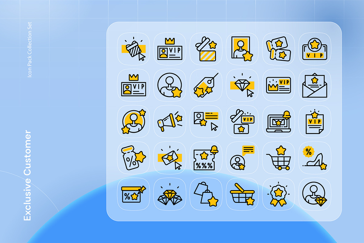 Exclusive Customer Icon, a Duotone Icon by Nathaya Studio (Photo 2 of 2)