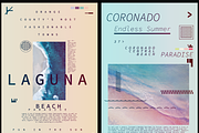 Summer Tee's Graphic Set // Editable, a Decorative Illustration by NoSpoon Design (Thumbnail 3 of 8)