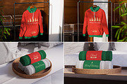 34 Christmas & New Year Mockups, an Advertising Mockup by Vitora Mockup (Thumbnail 4 of 11)