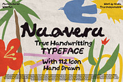 NAOVERA Handwritten, a Handwritten Font by AROKA (Thumbnail 1 of 12)