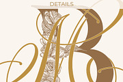 MB BM Wedding Monogram Logo, a Branding & Logo Template by LogoAV (Thumbnail 4 of 6)