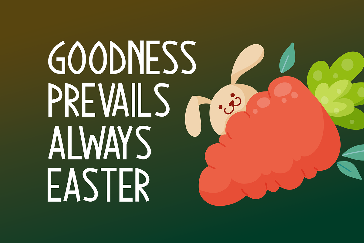 Easter Brings Hope Typeface, a Sans Serif Font by Seemly Fonts (Photo 2 of 5)