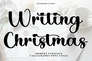 Writing Christmas, a Handwritten Font by InermediaSTUDIO (Thumbnail 1 of 9)