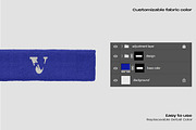Headband mockup, a Hat Mockup by Voyage Studio (Thumbnail 3 of 3)