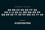 Ganxy - Retro Display Font, a Sans Serif Font by QR Design Studio (Thumbnail 10 of 12)