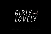 Handwritten Sans Serif Girly Font, a Sans Serif Font by pixelcolours (Thumbnail 1 of 10)