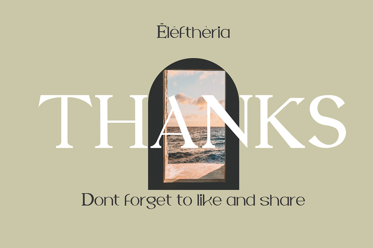 Eleftheria, a Serif Font by Portion.Labs (Photo 8 of 8)