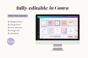 Self-Care Instagram Canva Templates, a Social Media Template by ClementineCreative (Thumbnail 7 of 7)