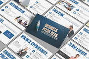 Business Pitch Deck Presentation, a Presentation Template by Mighty-Slide (Thumbnail 1 of 7)