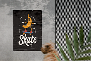 Banana Skater, a Sport Illustration by hand draw (Thumbnail 4 of 6)
