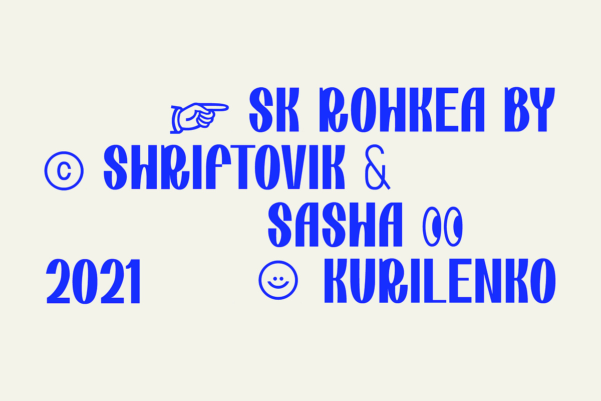 SK Rohkea — Modular Display Grotesk, a Sans Serif Font by Shriftovik Type Foundry (Photo 12 of 16)