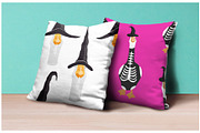 Halloween Geese Seamless Patterns, a Pattern Graphic by Toltemara (Thumbnail 2 of 3)