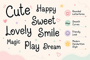 Bibabo – Cute Handwritten Font, a Handwritten Font by Wow Magic (Thumbnail 3 of 5)