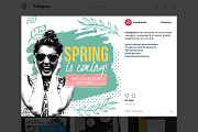 Spring Social Media Templates Pack, a Social Media Template by BrandPacks (Thumbnail 11 of 16)