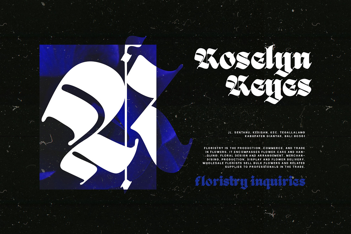 Black Great Typeface, a Blackletter Font by alit design (Photo 5 of 20)