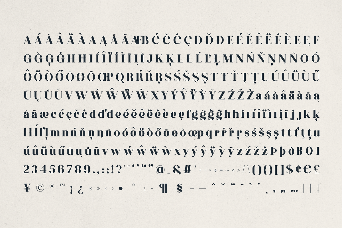 Averique – Elegant Modern Serif Font, a Serif Font by Only Fonts (Photo 10 of 11)