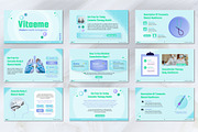 Vitaeme - Modern Health Powerpoint, a Presentation Template by Dhabee (Thumbnail 3 of 8)