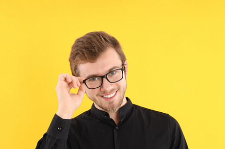 Concept of people with attractive young man, a Person Photo by AtlasStudio PRO