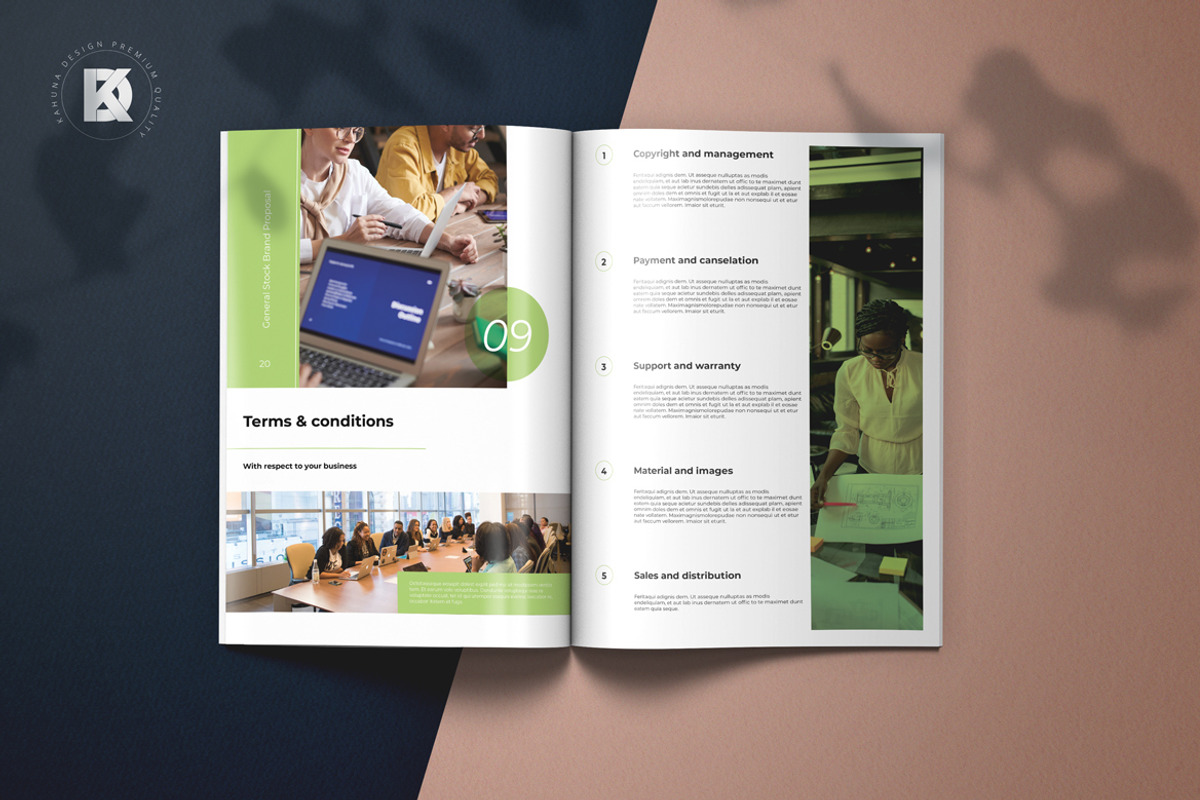 Green Project Proposal, a Brochure Template by Kahuna Design (Photo 2 of 11)