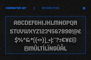 Dothed – Regular & Pixel Font, a Sans Serif Font by Drizy (Thumbnail 4 of 8)
