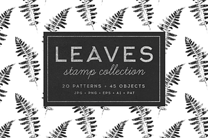 Leaves – stamp collection