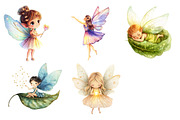 Adorable Tiny Fairy & Sparkles, an Illustration by CreationArt (Thumbnail 5 of 5)