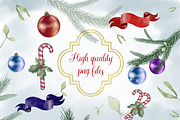 Christmas png clipart Goodnotes, a Shape Add-On by Ducatum (Thumbnail 4 of 6)